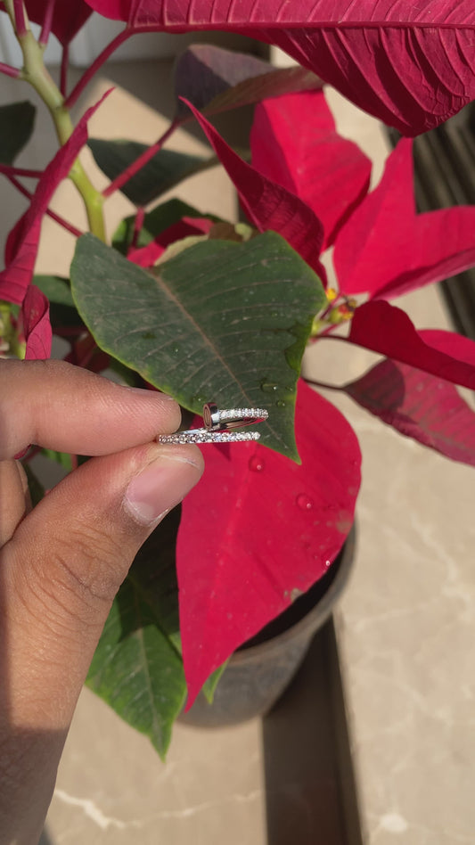 Silver Nail Ring